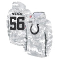 STECN IN.Colts #56 Quenton Nelson Player Arctic Camo Salute to Service Hoodies Limited Game Stitched Jerseys