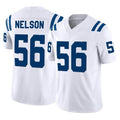 STECN IN.Colts #56 Quenton Nelson Player White Limited Vapor F.U.S.E. Home Game Stitched Jerseys