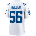 STECN IN.Colts #56 Quenton Nelson White Game Player Stitched Jerseys