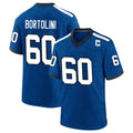 STECN IN.Colts #60 Tanor Bortolini Player Royal Alternate Indiana Nights Home Game Stitched Jerseys
