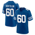 STECN IN.Colts #60 Tanor Bortolini Player Royal Limited Home Game Stitched Jerseys