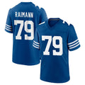 STECN IN.Colts #79 Bernhard Raimann Player Royal Limited Home Game Stitched Jerseys