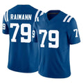 STECN IN.Colts #79 Bernhard Raimann Player Royal Limited Vapor F.U.S.E. Home Game Stitched Jerseys