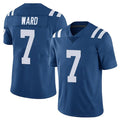 STECN IN.Colts #7 Charvarius Ward Sr. Player Royal Limited Vapor Untouchable Home Game Stitched Jerseys