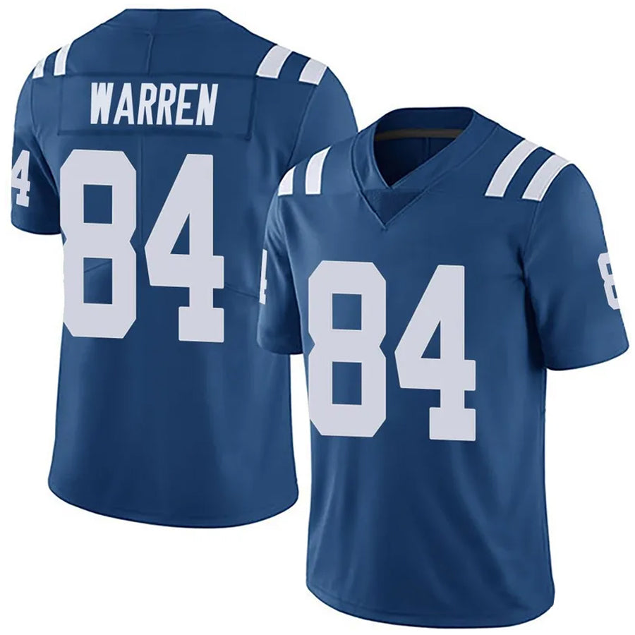 STECN IN.Colts #84 Tyler Warren Player Royal Vapor F.U.S.E. Limited Stitched Jerseys