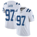STECN IN.Colts #97 Laiatu Latu Player White Limited Vapor Untouchable Home Game Stitched Jerseys