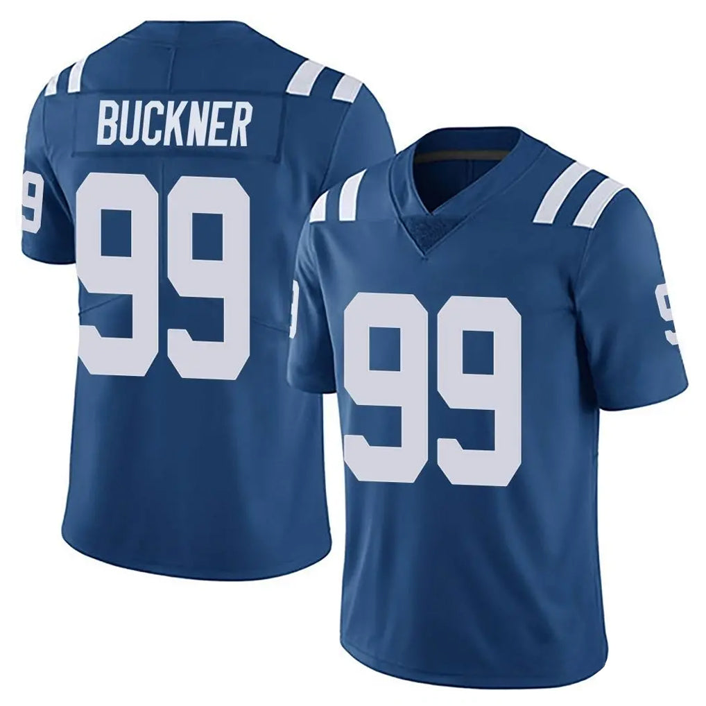 STECN IN.Colts #99 DeForest Buckner Player Royal Limited Vapor Untouchable Home Game Stitched Jerseys