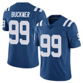 STECN IN.Colts #99 DeForest Buckner Player Royal Limited Vapor Untouchable Home Game Stitched Jerseys
