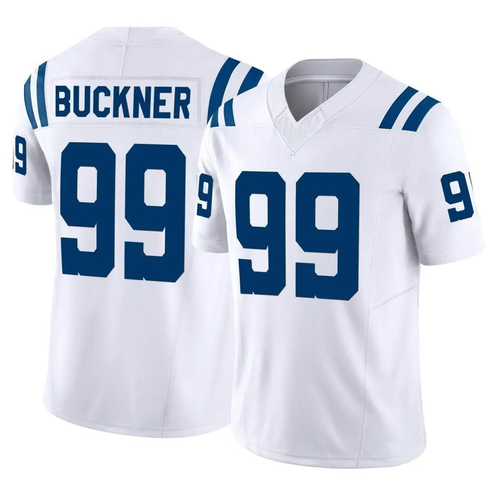 STECN IN.Colts #99 DeForest Buckner Player White Limited Vapor F.U.S.E. Home Game Stitched Jerseys