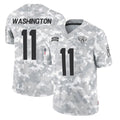 STECN J.Jaguars #11 Parker Washington Player Arctic Camo Salute to Service Limited Stitched Jerseys