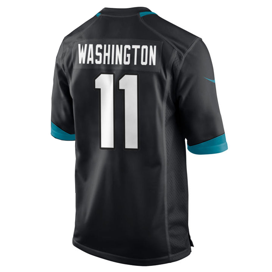 STECN J.Jaguars #11 Parker Washington Player Black Home Game Stitched Jerseys