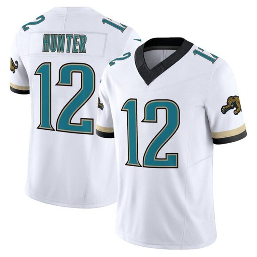 STECN J.Jaguars #12 Travis Hunter Player White Vapor F.U.S.E. Limited Stitched Jerseys
