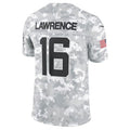 STECN J.Jaguars #16 Trevor Lawrence Arctic Camo 2024 Salute to Service Limited Stitched Jerseys