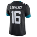 STECN J.Jaguars #16 Trevor Lawrence Black Alternate Vapor Limited Stitched Jerseys