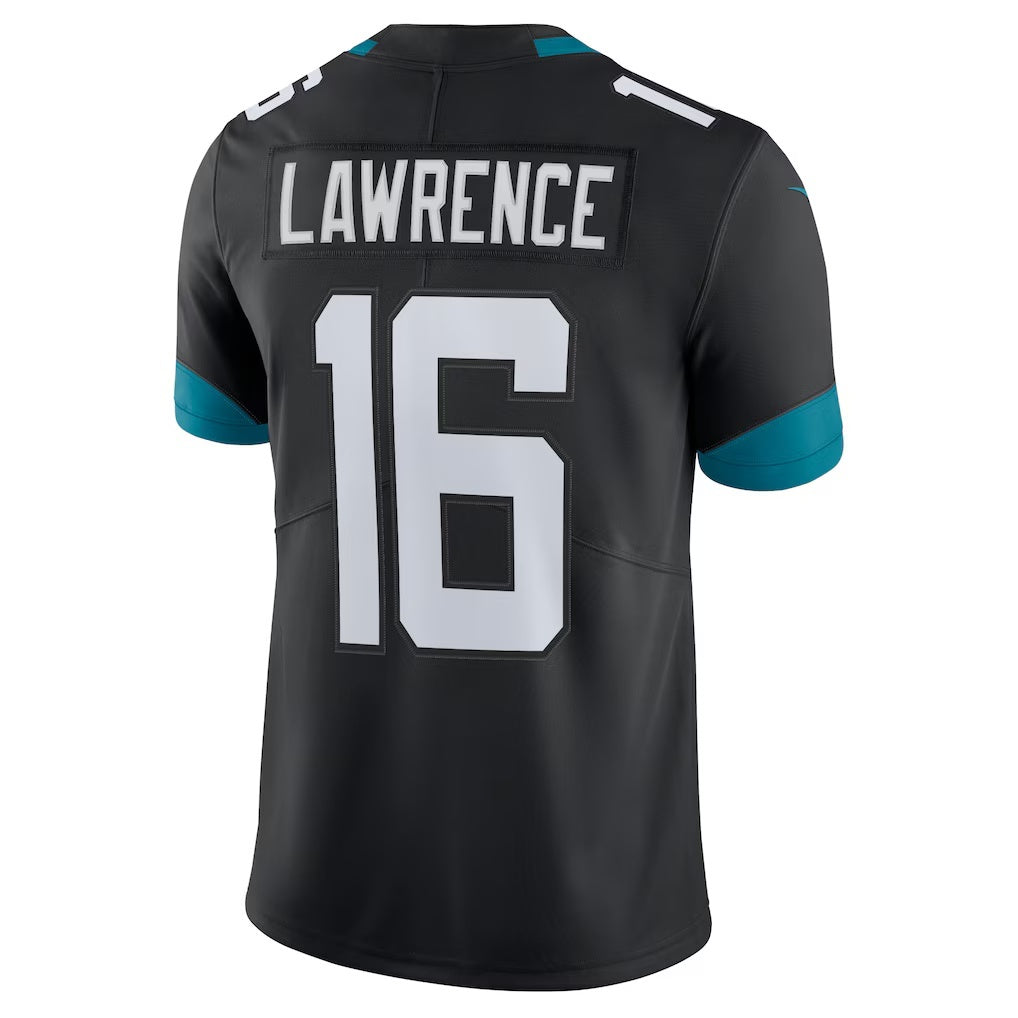 STECN J.Jaguars #16 Trevor Lawrence Black Alternate Vapor Limited Stitched Jerseys