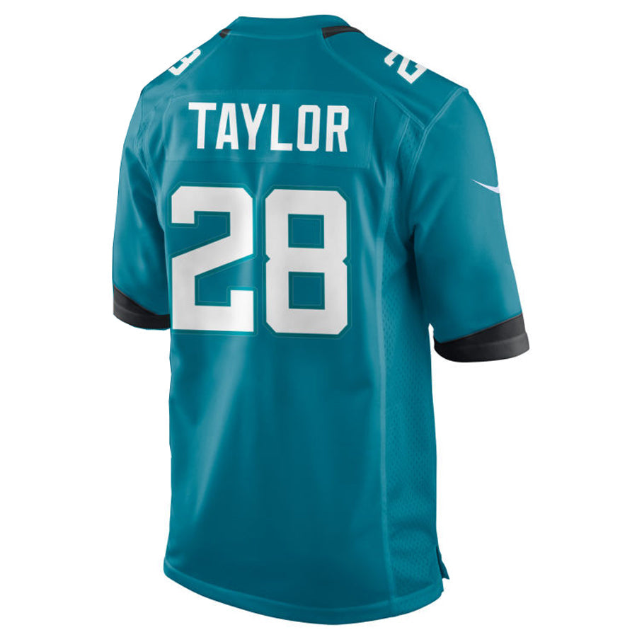 STECN J.Jaguars #28 Fred Taylor Player Teal Home Game Stitched Jerseys