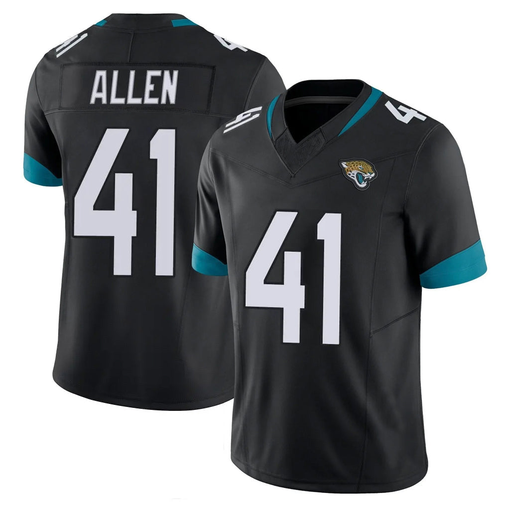 STECN J.Jaguars #41 Josh Hines-Allen Player Black Vapor F.U.S.E. Limited Home Game Stitched Jerseys
