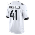STECN J.Jaguars #41 Josh Hines-Allen Player White Home Game Football Jerseys