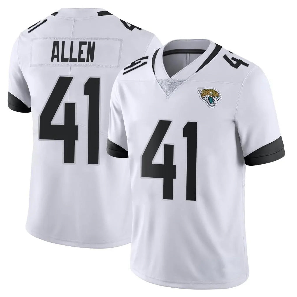 STECN J.Jaguars #41 Josh Hines-Allen Player White Vapor Untouchable Limited Home Game Stitched Jerseys