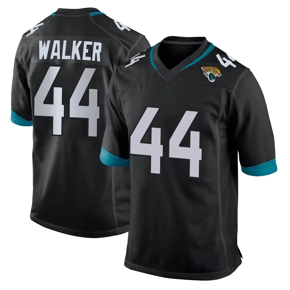 STECN J.Jaguars #44 Travon Walker Player Black Home Game Stitched Jerseys