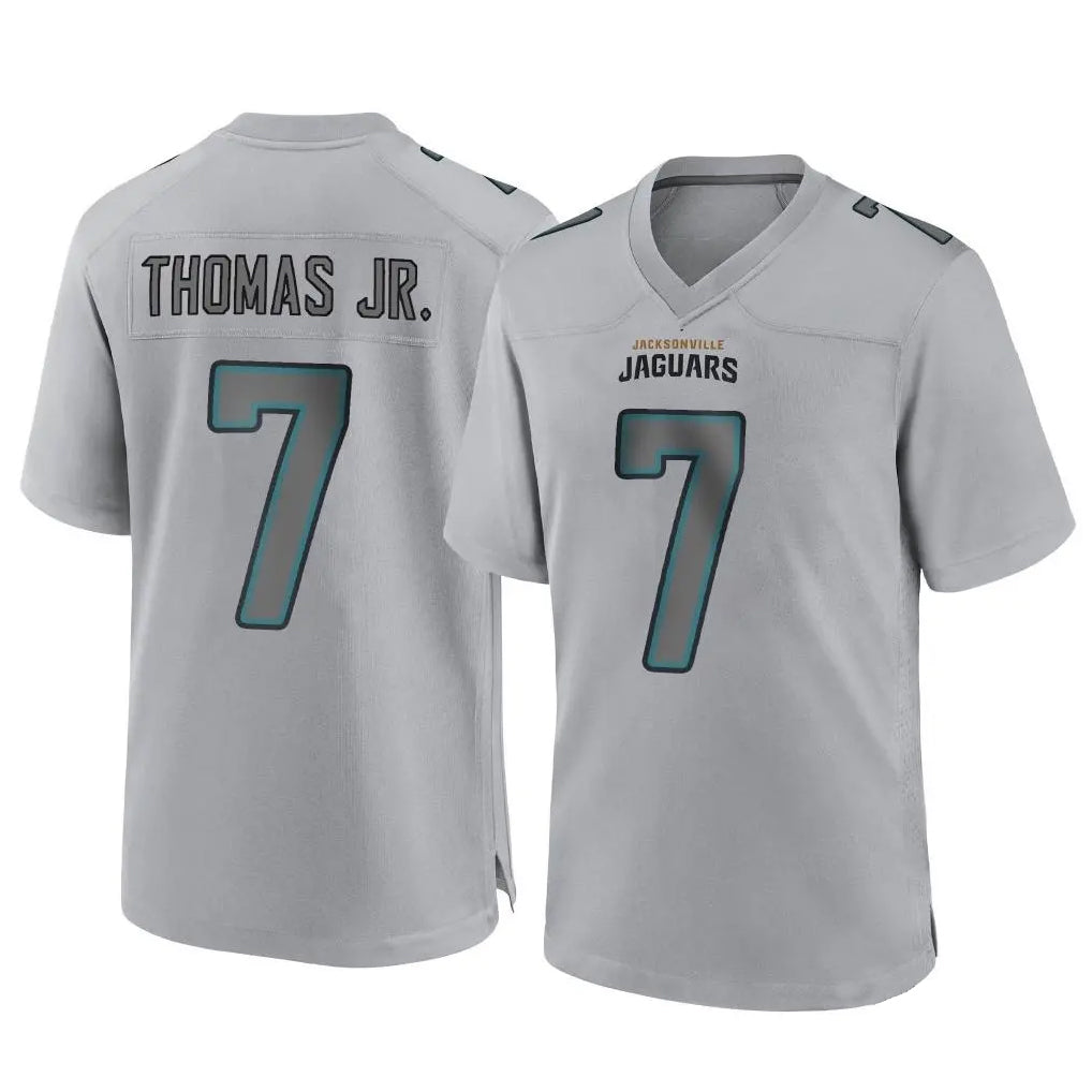 STECN J.Jaguars #7 Brian Thomas Jr. Player Gray Atmosphere Fashion Home Game Stitched Jerseys