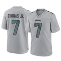 STECN J.Jaguars #7 Brian Thomas Jr. Player Gray Atmosphere Fashion Home Game Stitched Jerseys