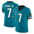 STECN J.Jaguars #7 Brian Thomas Jr. Player Teal Prowler Throwback Vapor F.U.S.E. Limited Home Game Stitched Jerseys