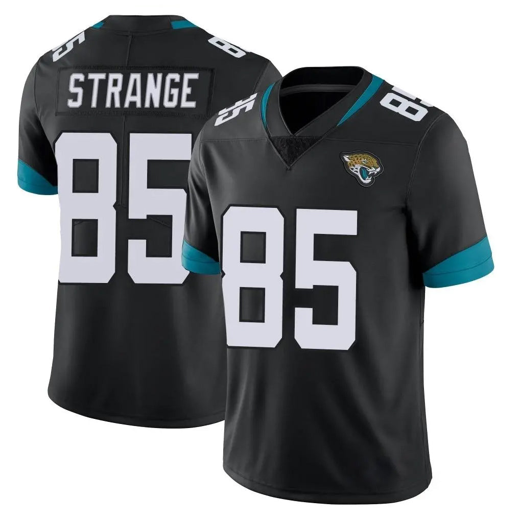 STECN J.Jaguars #85 Brenton Strange Player Black Vapor Untouchable Limited Home Game Stitched Jerseys