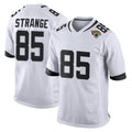 STECN J.Jaguars #85 Brenton Strange Player White Home Game Stitched Jerseys