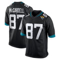 STECN J.Jaguars #87 Keenan McCardell Player Black Home Game Stitched Jerseys