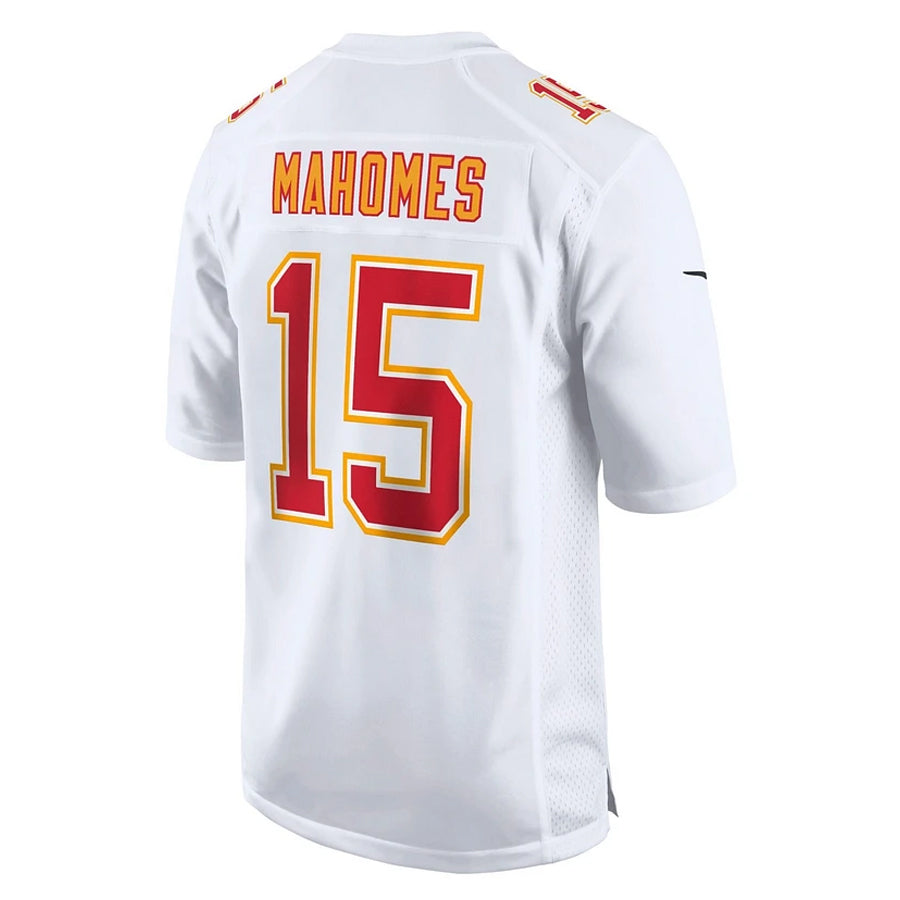 STECN KC.Chiefs #15 Patrick Mahomes Player White Fashion Home Game Stitched Jerseys