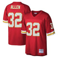 STECN KC.Chiefs #32 Marcus Allen Player Red Mitchell & Ness Legacy Replica Stitched Jerseys