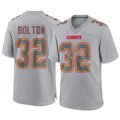 STECN KC.Chiefs #32 Nick Bolton Player Gray Limited Game Stitched Jerseys