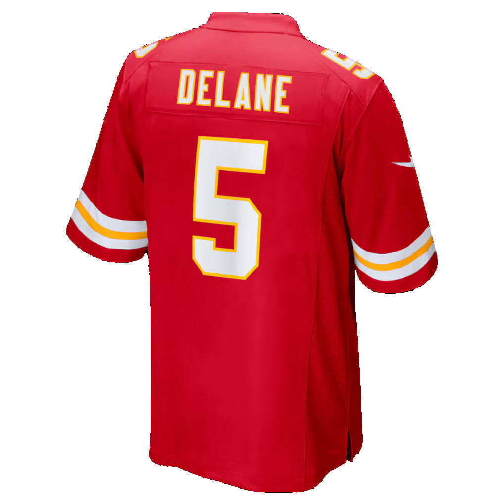 STECN KC.Chiefs #5 Mansoor Delane Red 2026 Draft First Round Pick No. 6 Team Game Stitched Jerseys