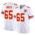 STECN KC.Chiefs #65 Trey Smith Player White Limited Vapor F.U.S.E. Home Game Stitched Jerseys