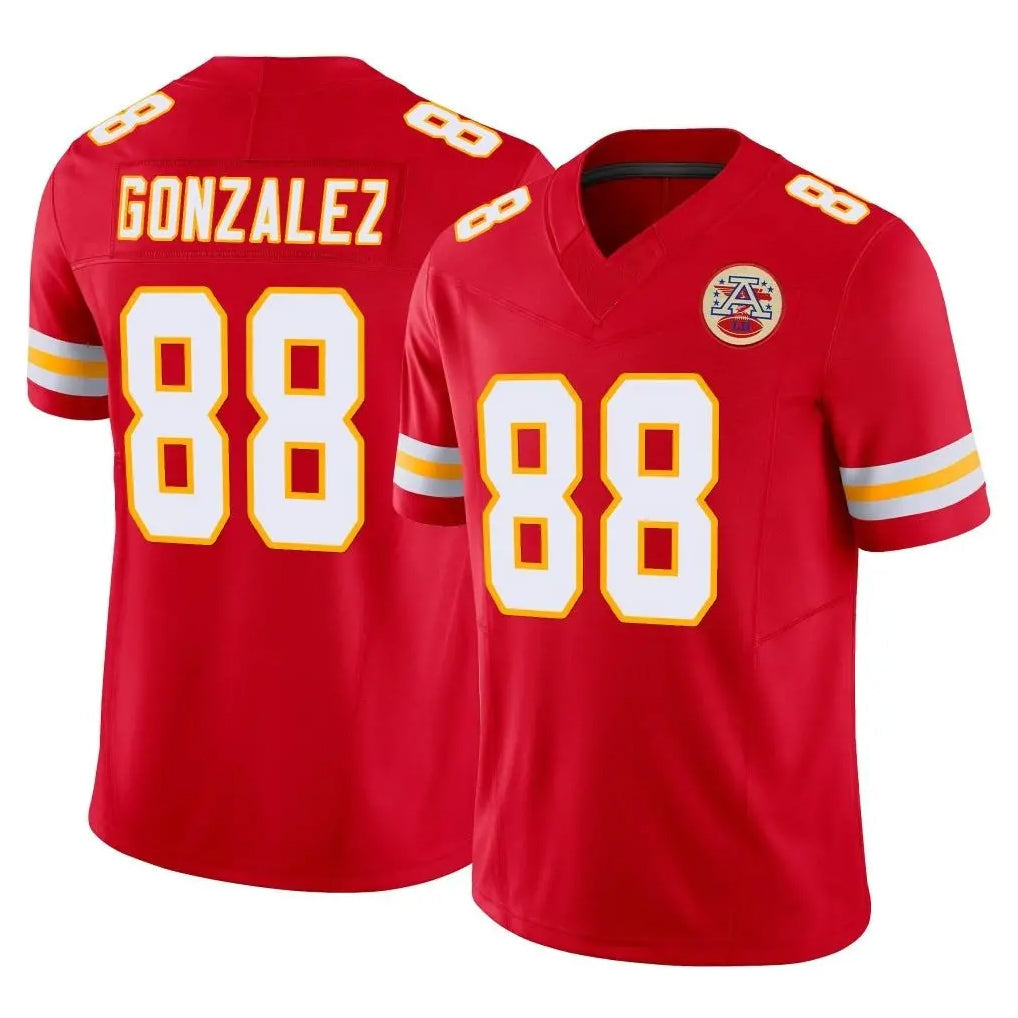 STECN KC.Chiefs #88 Tony Gonzalez Player Red Limited Vapor F.U.S.E. Home Game Stitched Jerseys