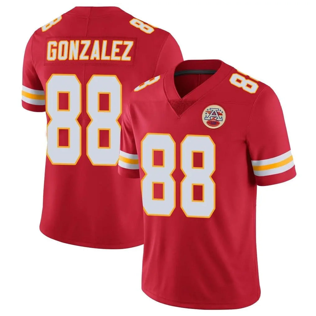 STECN KC.Chiefs #88 Tony Gonzalez Player Red Limited Vapor Untouchable Home Game Stitched Jerseys