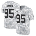 STECN KC.Chiefs #95 Chris Jones Player Arctic Camo Salute to Service Limited Stitched Jerseys