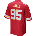 STECN KC.Chiefs #95 Chris Jones Red Game Stitched Jerseys