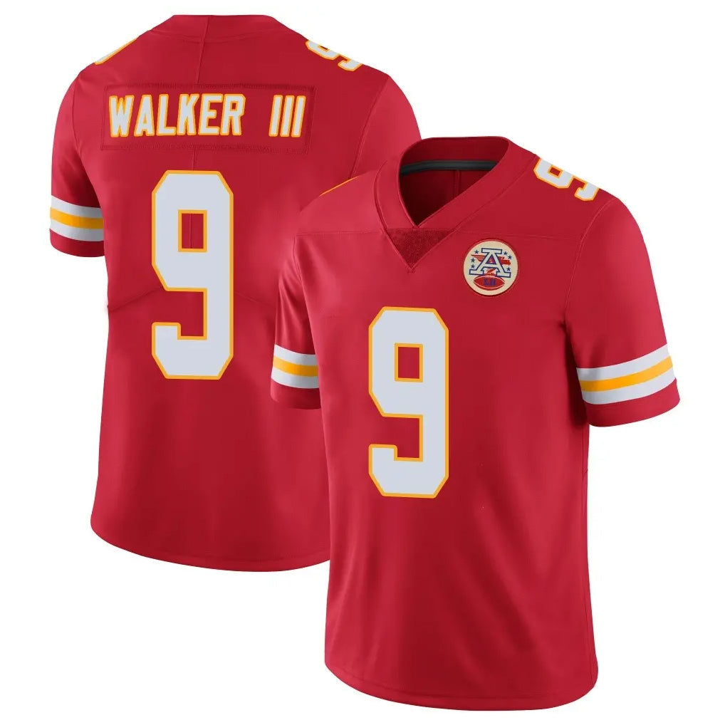 STECN KC.Chiefs #9 Kenneth Walker III Player Red Limited Vapor Untouchable Home Game Stitched Jerseys