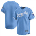 STECN KC.Royals Light Blue Alt Limited Home Blank Player Stitched Jerseys