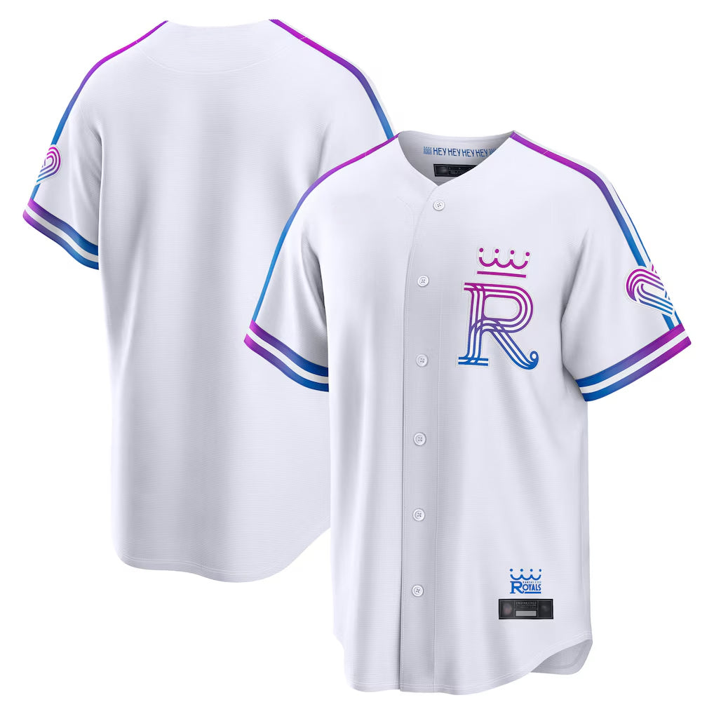 STECN KC.Royals White 2026 City Connect Limited Home Blank Player Stitched Jerseys