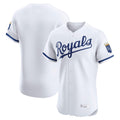 STECN KC.Royals White Alt Limited Elite Home Blank Player Stitched Jerseys
