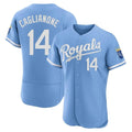 STECN KC.Royals #14 Jac Caglianone Player Light Blue Alt Limited Elite Home Stitched Jerseys