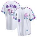 STECN KC.Royals #16 Bo Jackson Player White 2026 City Connect Limited Home Stitched Jerseys