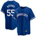STECN KC.Royals #55 Cole Ragans Player Royal Game Home Stitched Jerseys