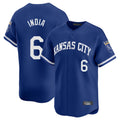 STECN KC.Royals #6 Jonathan India Player Royal Limited Home Stitched Jerseys