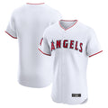 STECN LA.Angels White Limited Elite Home Blank Player Stitched Jerseys
