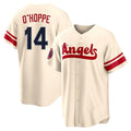 STECN LA.Angels #14 Logan O'Hoppe Player Cream City Connect Home Stitched Jerseys