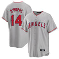 STECN LA.Angels #14 Logan O'Hoppe Player Gray Home Game Stitched Jerseys